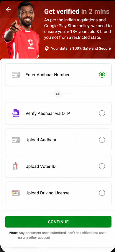 Dream11 Contest Types — Mega, Head-to-Head, Practice